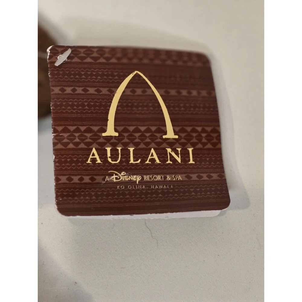 Disney Plush Mickey Mouse Aulani Resort Spa - Brown - Limited Edition 11